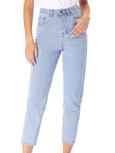 wish European and American women's spring and autumn new casual straight jeans