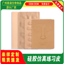 纹绣练习皮半永久硅胶练习皮纹眉漂唇纹眼线学员练习专用容易上色