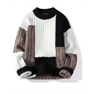 P 76768 Men's Loose Knit Sweater �������^ë�� �羳�W��