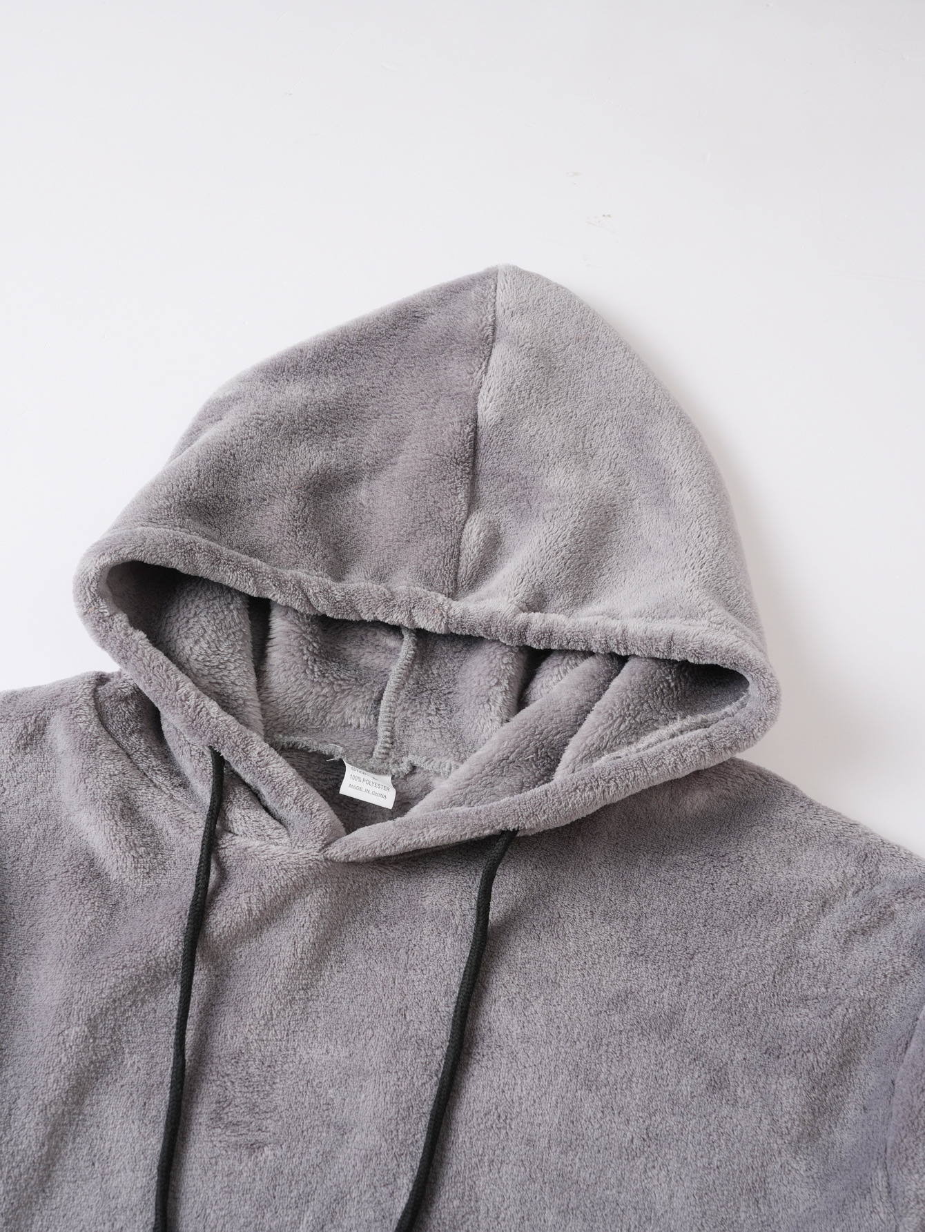 Men's Winter Hooded Sweatshirt Fleece-lined Pullover Oversized_voghion.com
