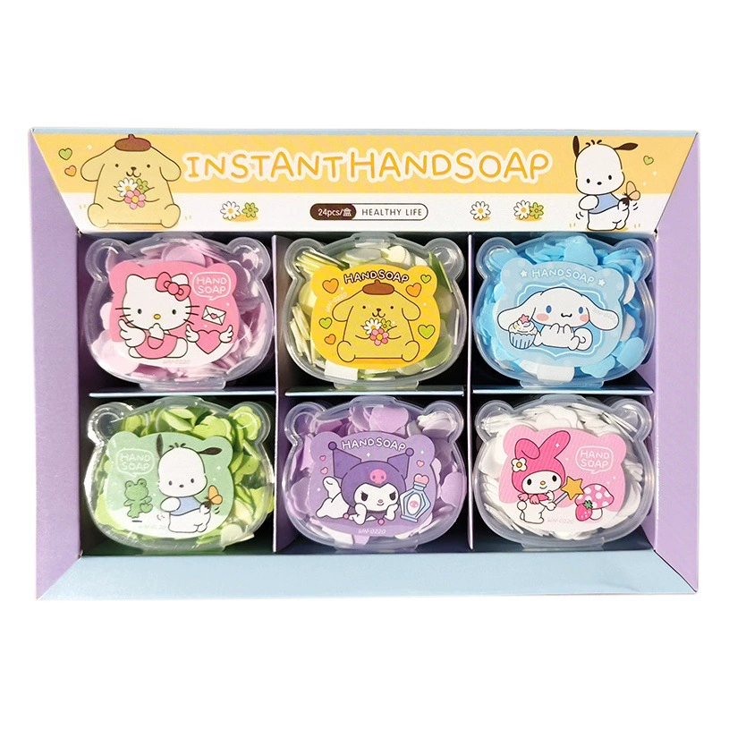 Портативные мыльные таблетки Одноразовые таблетки для мытья рук Учащиеся переносят мыльные таблетки Мыльная бумага для мытья рук