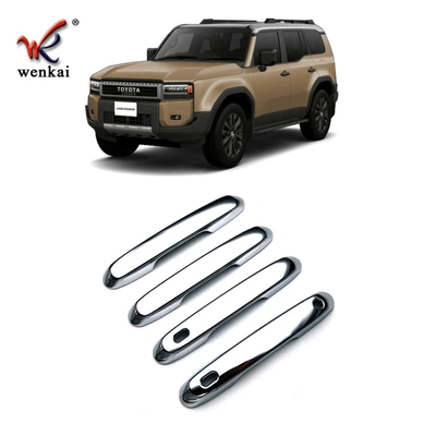 Suitable for 24 Toyota Prado modified door handle cover Land Cruiser LC250 special handle trim (Other Automotive Exterior Supplies) - plating-mirror