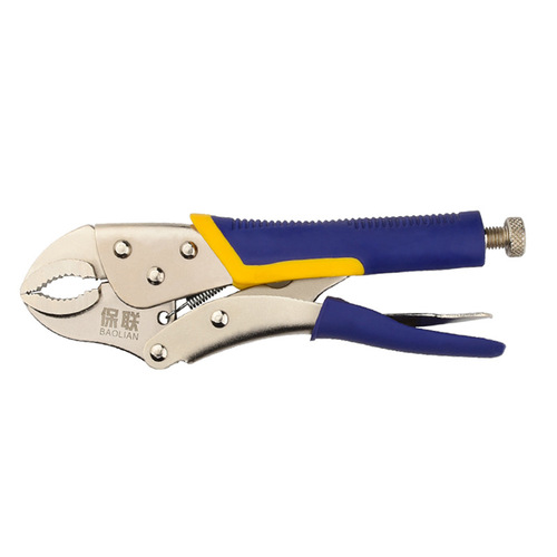 Powerful pliers, multi-functional pressure pliers, multi-purpose tools, industrial-grade fixed round mouth afterburner wrench, C-type large clamp