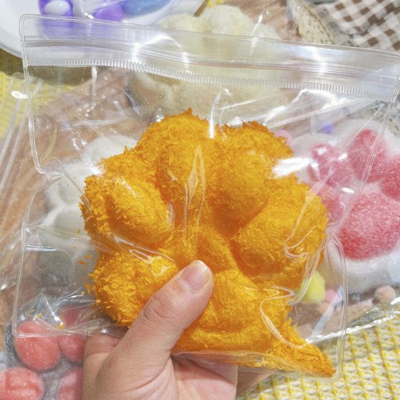 Decompression Super Large Big Mac Cat Claw Pinch Le Large 12cm Thickened Toy Decompression Cat Claw Toy