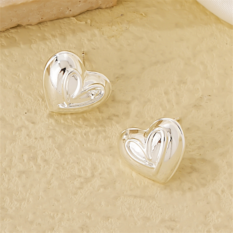 1 Pair Simple Style Geometric Plating Stainless Steel Hoop Earrings Drop Earrings display picture 12