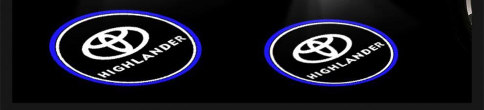 Suitable for Toyota Camry Welcome Light 18 Models 19 Models 20 Models 21 Models 8Th Generation Car Door Projection Atmosphere Light
