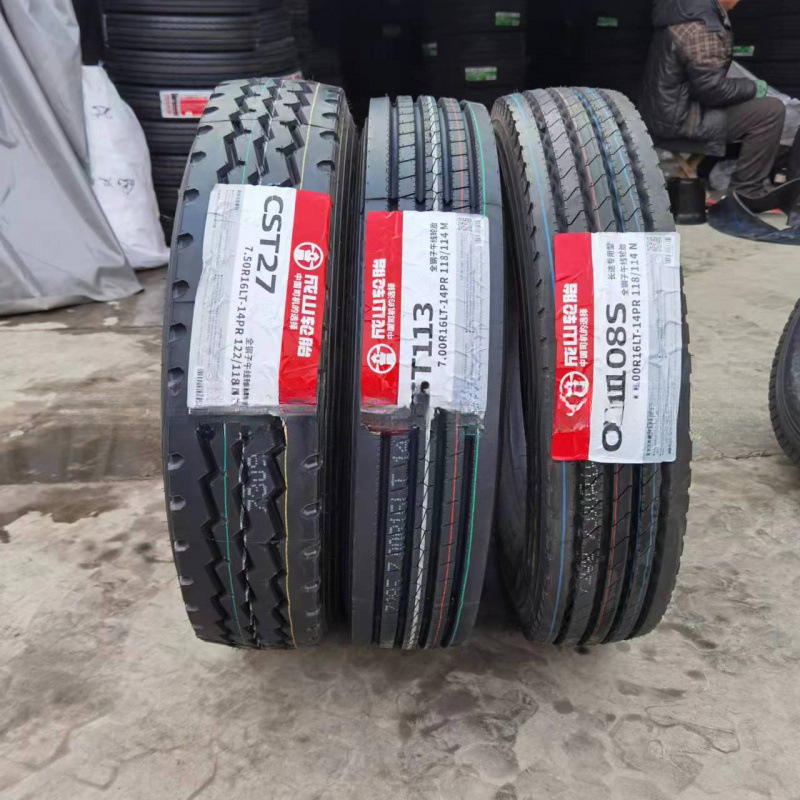 厂家直发750R16全钢丝卡客货车胎真空胎