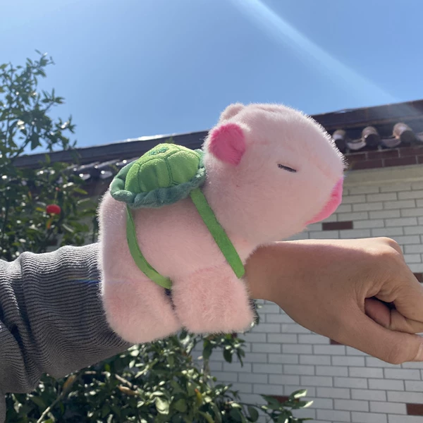 Carpara Papa Pink Pink Aircraft Type+Turtle Backpack