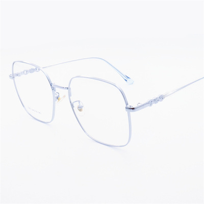 复古金属大框宽边眼镜框素颜神器文艺可配近视眼镜架大方框眼睛框