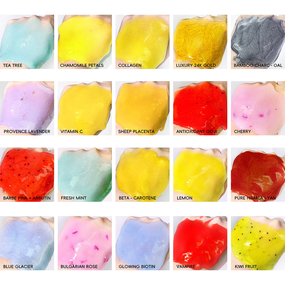 Comercio exterior transfronterizo especial para pétalos de rosa máscara de cristal polvo especial anti-envejecimiento de agua humectante polvo de película suave para salón de belleza image 4