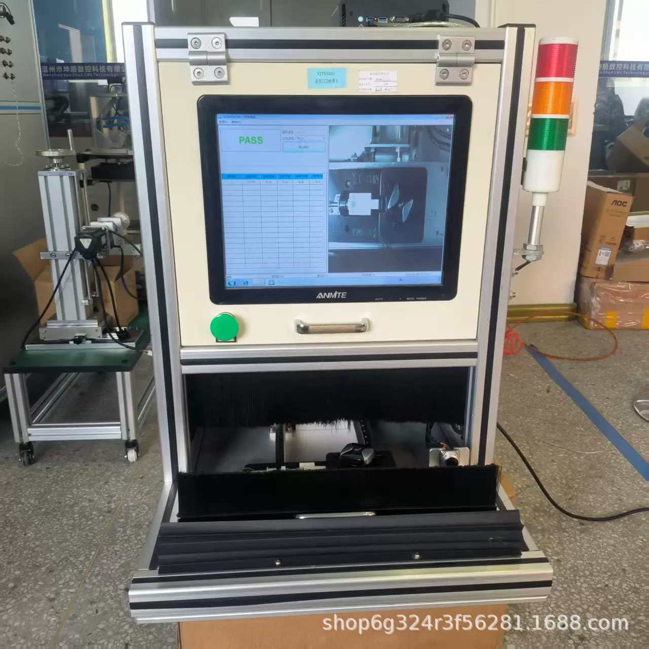 Оборудование для обнаружения дефектов логотипа автомобильного переключателя, тест на распознавание подсветки, оборудование для обнаружения автомобильного переключателя Kunshun нестандартное