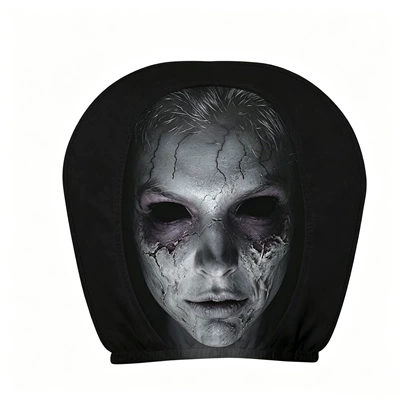 Other Automotive Interior Supplies – design, car pillowcase for Halloween - 1-piece-horror-car-headrest-cover-1