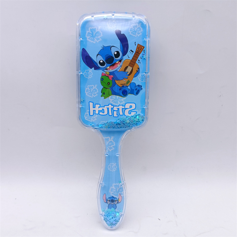 KT gato rocker pein cuadrado pein de pelo rizado caricatura encantador corazón de una niña Sanrio Kitty Gato masaje de aire acústico