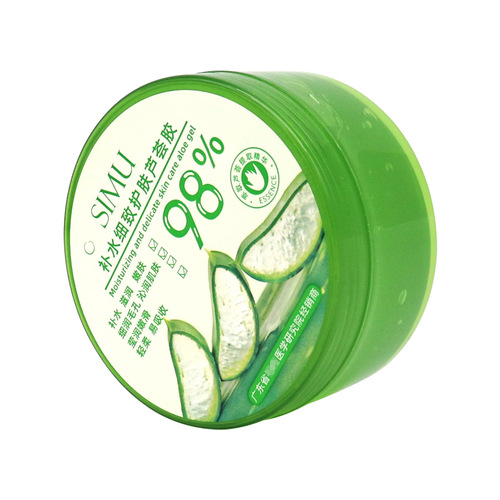 Wholesale skin care products hydrating, moisturizing, pore-refining gel, repairing and rejuvenating aloe vera gel 300g large capacity