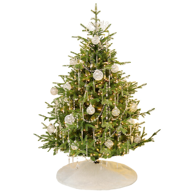 Nuevo árbol de Navidad grande transfronterizo Decoración para el hogar 1.5/1.8 m Decoraciones de bricolaje de árbol desnudo cifrado Decoración navideña