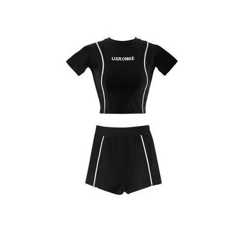 Women's One-piece Swimsuit with Straight Pants, Long Sleeve, Sun Protection, Conservative High-Waist, Slimming, Sexy Swimwear, Beachwear with Built-in Bra
