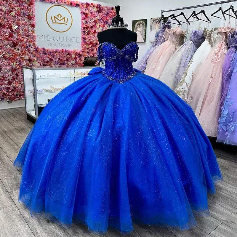 Trailing Evening Gown Strapless Strapless Adult Ceremony Ball Gown Puff Gown Princess Dress Three-Dimensional Decal Gown