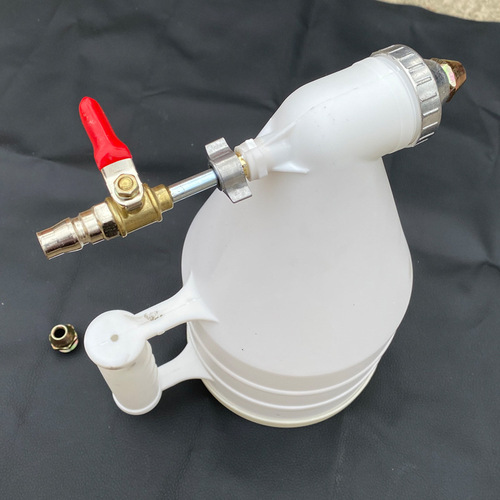 Miki real stone plastic building paint spray gun spray bottle exterior wall paint putty spray gun manual spray paint spray gun