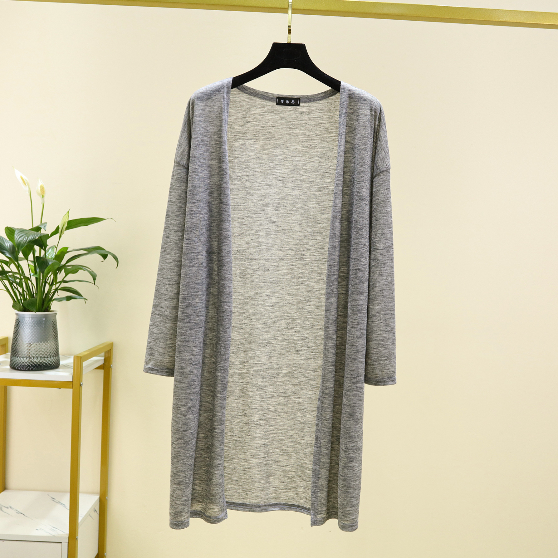 Delgada camisa de protección solar de manga larga para mujeres primavera y verano suelta adelgazamiento largo cardigan chal abrigo exterior aire acondicionado camisa image 10