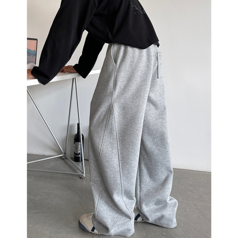 Margiela Heavy Machete Sweatpants Men's Autumn and Winter Fashion Brand American Style cleanfit Pants Sports Loose Casual Pants