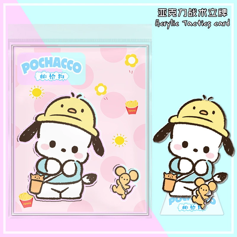 Набор акриловых подставочных карточек, микс аниме и Sanrio, 113×142 мм (3 мм)