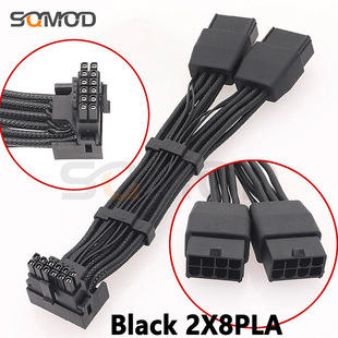 16AWG���y�� 2x8pin 8PIN�D16Pin 12VHPWR���^90�ȏ��^���@����