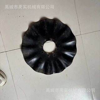 耕地机械配件圆盘耙片犁片 管子犁710mm 圆盘缺口耙片