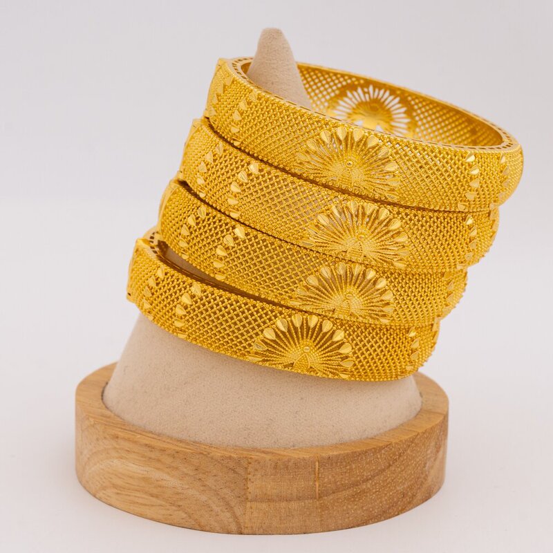 Peacock Fashion Versatile Hot-Selling Bracelet Dubai Bride Indian Light Luxury Style Women's Wedding Bracelet Jewelry Wholesale