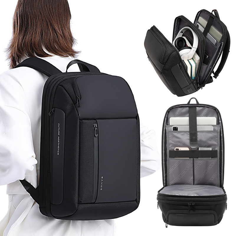 Bange Backpack New Men's Backpack Large Capacity Business Travel Computer Bag USB Waterproof Commuter Backpack