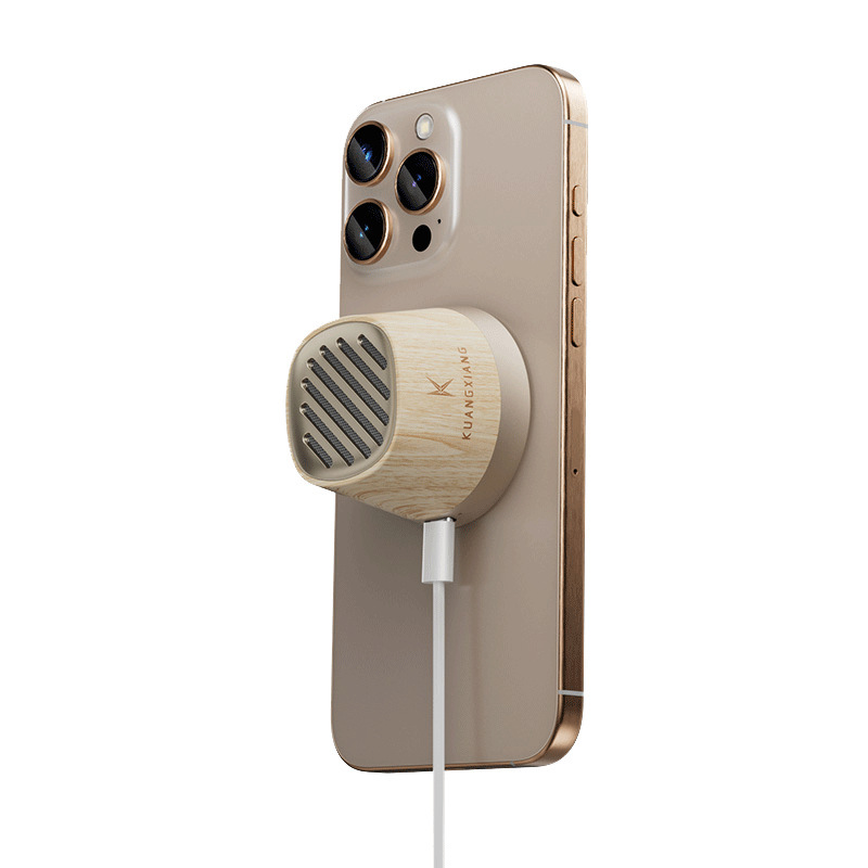 Bluetooth オーディオ磁気ワイヤレス充電器ポータブル家庭用屋外ミニ小型スピーカーバスルームサラウンド 2025|undefined