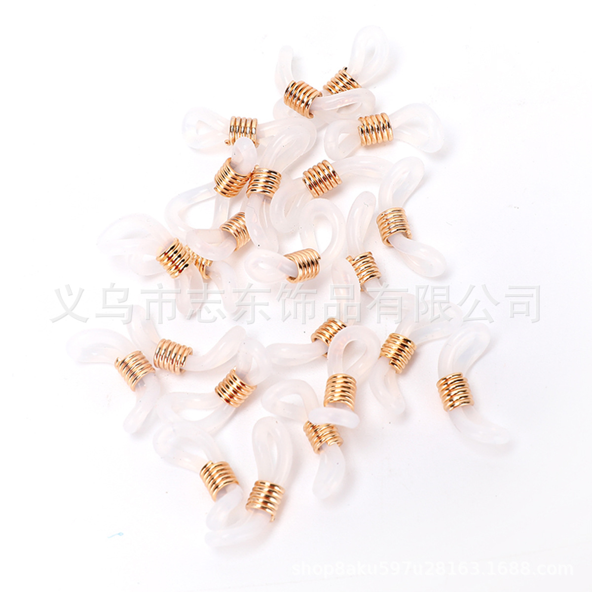 En stock anti-perdido de silicona ojo fijo hebilla de moda antideslizante máscara cuerda cordón Accesorios