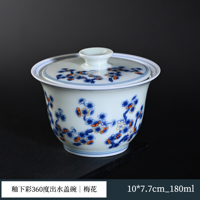 Ceramic tea set for home use