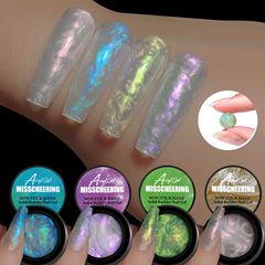 Cross-border non-stick manicure aurora extension glue pinch glue shapeable light therapy nail manicure glue wholesale