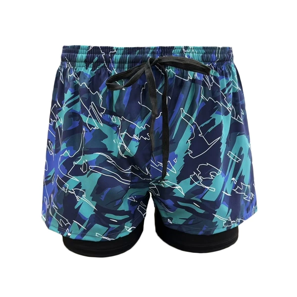 Purple and blue camouflage-31