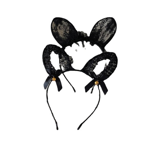 Halloween headbands, funny hair accessories, plush cat ears, headbands, anime cosplay rabbit ears headbands for women