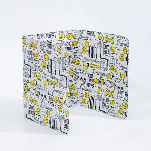 Kitchen gas stove oil baffle household high temperature resistant oil splash and oil fume baffle insulation heat and oil cooking oil barrier