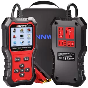 KONNWEI KW371, 12V 24V car battery diagnostic tool + battery tester