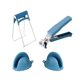 Stainless Steel Pot Rack Household Kitchen Storage Rack Multifunctional Rack Thickened Heat Insulation Bracket Anti-scald Storage Steam Rack