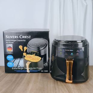 10L Large Capacity Touch Screen Smart Air Fryer Oven Air Fryer Smart Electric Oven Electric Fryer Cross-Border
