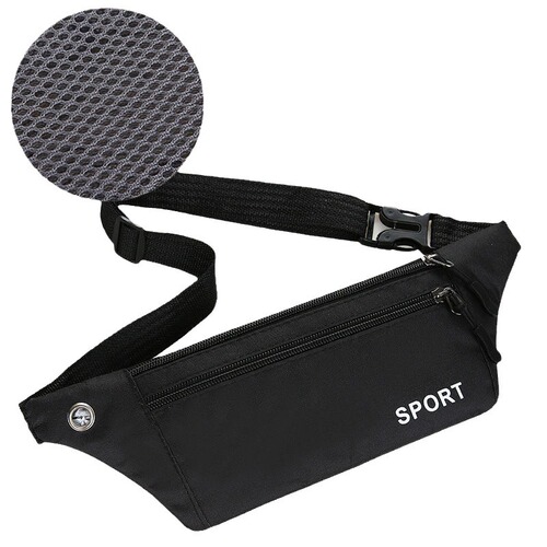 New Multifunctional Waist Bag for Men Sports Phone Waist Bag for Women Running Bag Ultra Lightweight Close-Fitting Waterproof Fitness Bag with Large Capacity