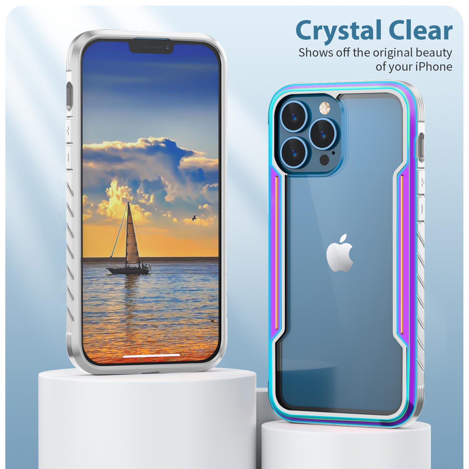 适用苹果保护套iPhone13pro Max手机壳金属防摔iPhone12手机套