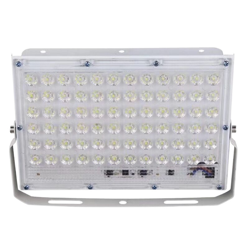 Luz de inundación LED, luz exterior, luz impermeable, luz de fábrica, luz de calle, luz de plaza, luz de puerta, luz de jardín, luz de inundación de lente