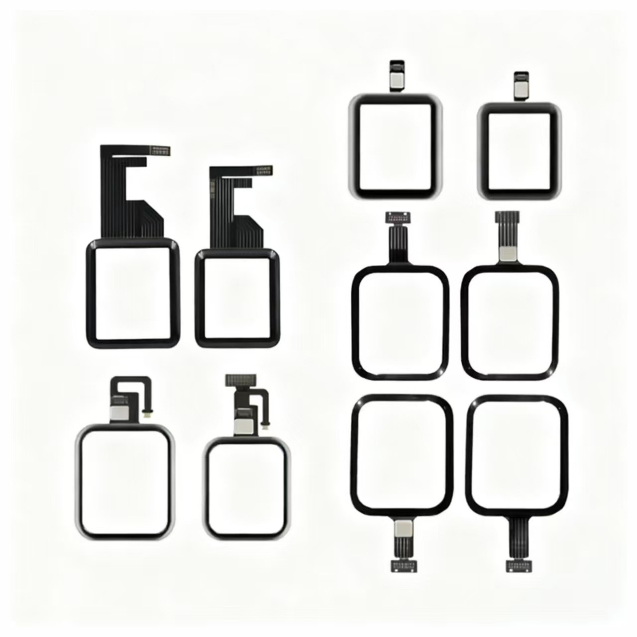 Aplicable al reloj iwatch s1 s2 3 4 5 6 generación touch 38 40 42 44mm pantalla táctil