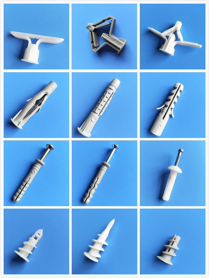 塑料膨胀管【打结】塑料膨胀螺丝【打结】，打结膨胀