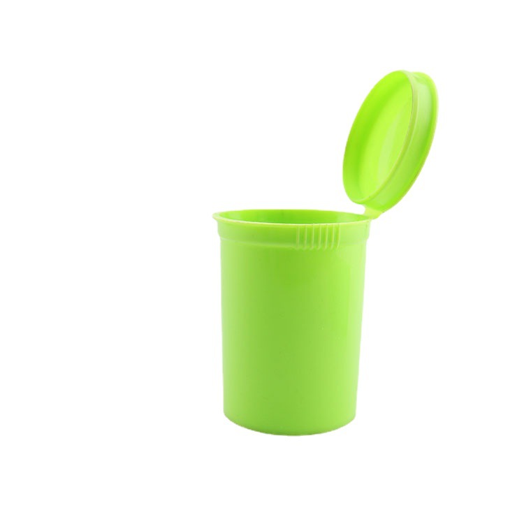 工厂直销 20ml 防儿童弹跳瓶 挤压瓶 pop top 胶囊药片瓶