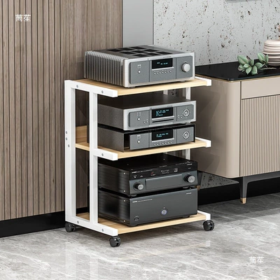 Electric car big tripod: Multi-Layer Movable Storage Stand