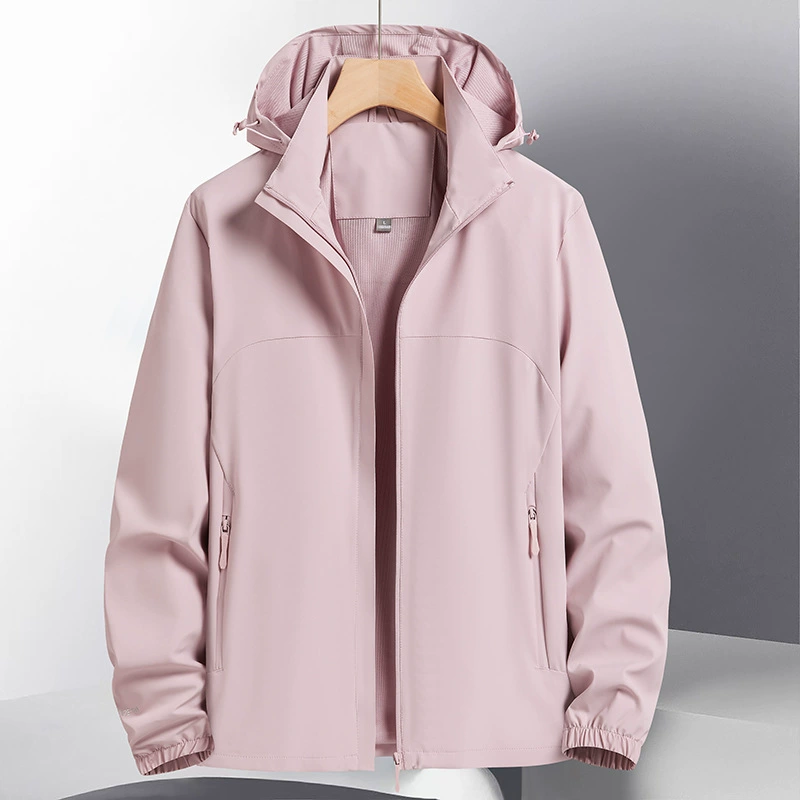 Весенне-осенняя тонкая уличная мужская и женская ветровка, водонепроницаемая и ветрозащитная подкладка, дышащая сетка, эластичная спортивная одежда для альпинизма
