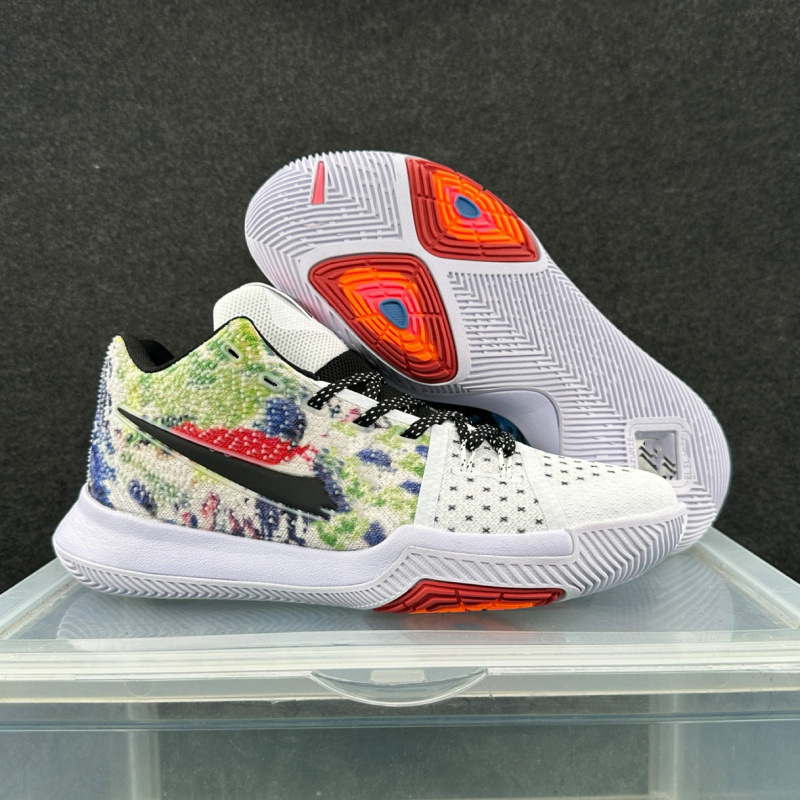 Putian Shoes Pure Original Kyrie 3 Basketball Shoes Irving 3 Anti-Slip Wear-Resistant Training Shoes Men's and Women's Casual Sports Trendy Shoes