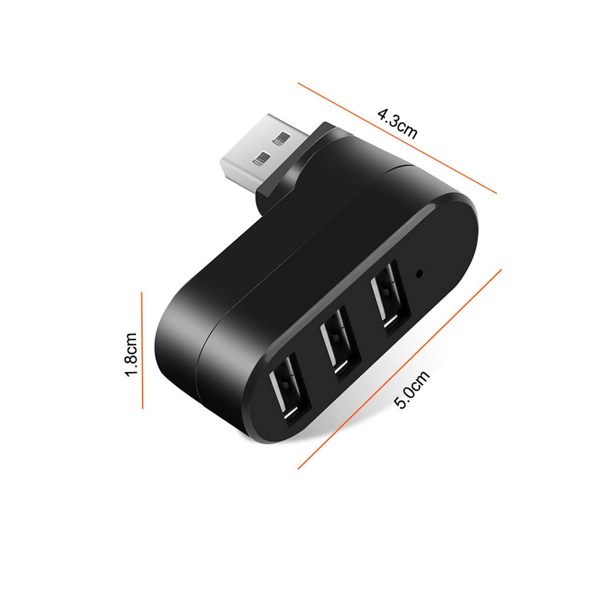 Factory Spot usb Brancher 2.03 rotate computer Interface Hub 2.0usb hub Expander