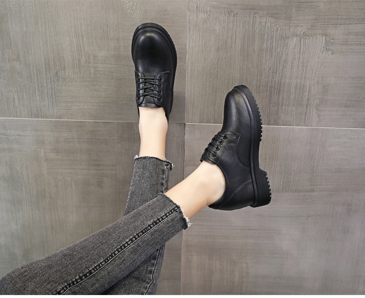 Mocassins en cuir verni à bout carré pour femme, chaussures décontractées à enfiler, chaussures_voghion.com